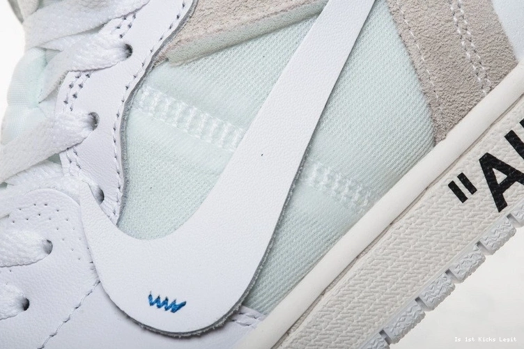  Jordan Air 1 retro NIKE OWT White AQ0818-100 high 1129